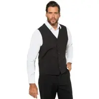 JP 1880 Regular Fit Vest grijs, Effen