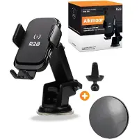 R2B Telefoonhouder Auto - Dashboardpad - Qi Draadloze Oplader - Raam, Dashboard, Ventilatierooster