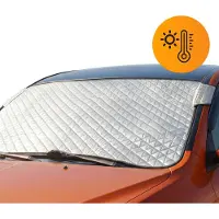 R2B Zonnescherm Auto - Hittewerend - Direct Koel & UV-Beschermend - Universeel & Compact