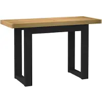 vidaXL Bureau NOAIN, U-vormige poten, 120x50x75 cm, massief grenenhout