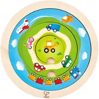 Hape draaiende transportpuzzel
