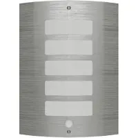 vidaXL Sierlijke RVS wandlamp met bewegingssensor