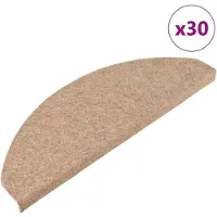 vidaXL Trapmatten zelfklevend 30 st 65x22,5x3,5 cm beige