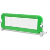 vidaXL Bedhekje peuter 102x42 cm groen