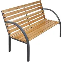 vidaXL Tuinbank 112 cm massief vurenhout