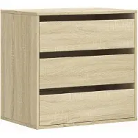 vidaXL Ladekast 60x41x58 cm bewerkt hout sonoma eikenkleurig