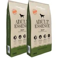 vidaXL Premium hondenvoer droog Adult Essence Beef 30 kg 2 st online kopen