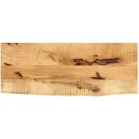 Super Merchant Tafelblad met natuurlijke rand 70x40x2,5 cm massief mangohout