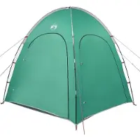 vidaXL Zwembad Tent 366 x 305 x 231 cm Polyester en Fiberglas Zeegroen