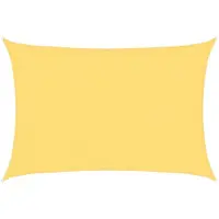 vidaXL Zonnezeil 160 g/m² 2x3 m HDPE beige
