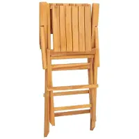 vidaXL Tuinstoelen inklapbaar 8 st 55x62x90 cm massief teakhout