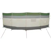 vidaXL Windscherm camping waterdicht 510x153 cm groen