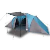 vidaXL Koepeltent 6-persoons waterdicht blauw