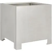 vidaXL Plantenbak 30x30x30 cm roestvrij staal
