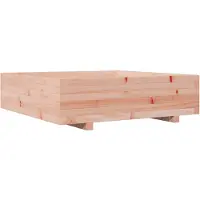 vidaXL Plantenbak 90x90x26,5 cm massief douglashout