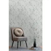 A.S. Création Pure Elegance - Grijs - Floral - 397674