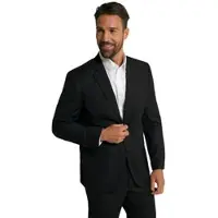 JP 1880 Regular Fit Blazer zwart, Effen