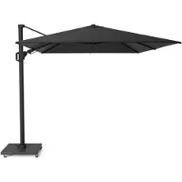 Platinum Sun & Shade | Zweefparasol Challenger T² Premium 350 x 260 cm | Jet Black