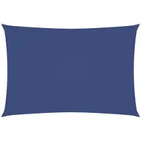 vidaXL Zonnescherm rechthoekig 2,5x4,5 m oxford stof blauw