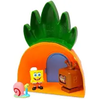 Monster Flex Spongebob Ananashuis En Twee Figuren