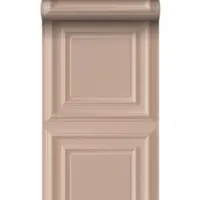 Origin Wallcoverings eco-texture vliesbehang wandpanelen oudroze - 347829 - 53 cm x 10,05 m