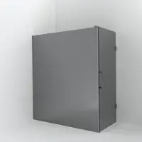 Balmani Modular inloopdouche met deur: 180 x 200 cm met deur 90 cm, Reflex spiegelglas met coating, Brushed Inox profielen