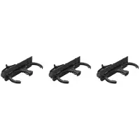 Exogio 3X Black Rear Dual Drink Cup Holder for 525I 528I 530I 540I 5 Series E39 Retractable 51168184520