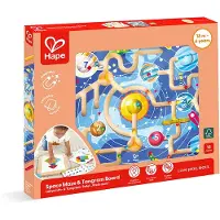 Hape Space Maze & Tangram Board Veelkleurig Kinderen
