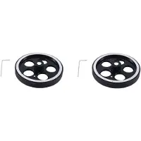 Jojomino 2st 300mmx8mm Industrieel Aluminium Rubber Meten Encoder Meterwiel voor Industriële Encoder