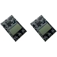 Jojomino 2X FM Walkie Talkie Circuit Board FM Ontvanger Board Multifunctionele FM Zender Ontvanger 7 Frequentie 27-480MHz DC3.3-6V