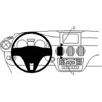 Brodit Proclip Mercedes Benz Mercedes Benz A-Class / CLA-Class / GLA-Class Centraal