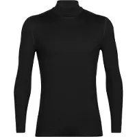 Icebreaker Ondershirt Men 260 Tech LS Turtleneck Black-M