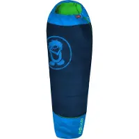 TROLLKIDS - Kid's Fjell Dreamer Extendable - Kinderslaapzak 160-190 x 68 x 45 cm - Body Length: 130-170 cm, blauw