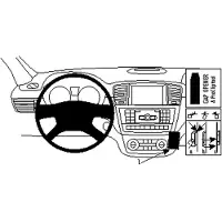 Virtasenkauppa.fi ProClip voor de Mercedes Benz M-Class /MC 12 - Angled Mount