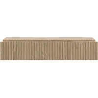 NADUVI Collection Wandtafel Jolie zwevend | spaanplaat naturel 90x17x40 cm wandtafels | NADUVI