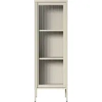 Department Store Kast 50x150 Cm - Kasten en vitrinekasten Glas Pebble Grey - 16002489