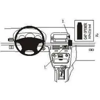 Brodit ProClip houder geschikt voor Hyundai Sonata 2005-2008 Angled mount