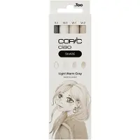 Copic Ciao Shade markerset Light Warm Grey (4 stuks)