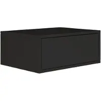 NADUVI Collection Nachtkastje Fermo | mdf zwart 50x21x36 cm nachtkastjes | NADUVI