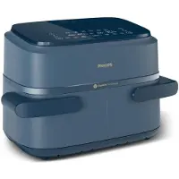 Philips 1000 series NA156/60 - Dubbele airfryer - Heteluchtfriteuse - Vrijstaand - 7,1l - 2450 W