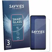 Savvies 3 Stuks Screenprotector - geschikt voor Vivo Y6 - beschermfolie glas transparant