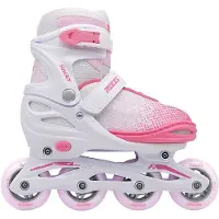 Roces Jokey X kinder-inlineskates, wit, EU 26-29, meisjes, wit, EU 26-29