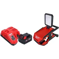Milwaukee M18 PAL2-401 Acculamp 18 V 2000 lm IP20 + 1x accu 4.0 Ah + lader