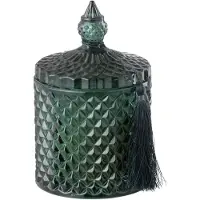 J-Line geurkaars Deksel Cedar Breeze - was - groen - 20U