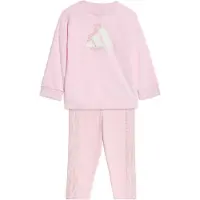 Adidas Trainingspak 'ANIMAL LEGGINGS' lichtbruin / rosa / wit