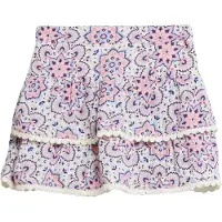 s.Oliver A-lijn rok ecru Meisjes Viscose All over print - maat 122
