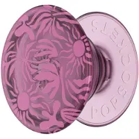 PopSockets , PopGrip Smartphone Houder Zelfklevende Bevestiging met Stand en Selfie Functie, Roze