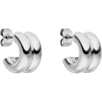 Purelei Oorbellen 'Flow' zilver