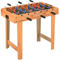 vidaXL Voetbaltafel mini 69x37x62 cm esdoorn