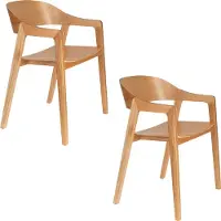 Dutchbone eetkamerstoel (set van 2) Westlake